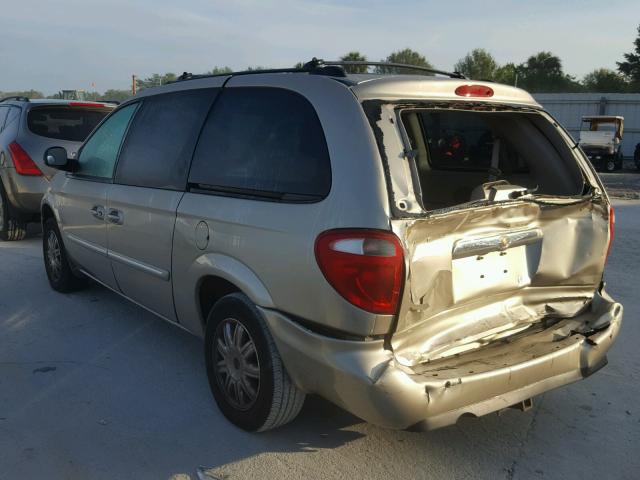 2C4GP54L45R422393 - 2005 CHRYSLER TOWN & COU Qızıl foto 3