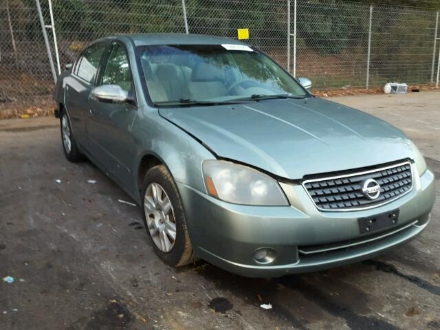 1N4AL11D25C331113 - 2005 NISSAN ALTIMA S GREEN photo 1