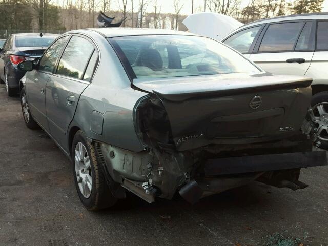 1N4AL11D25C331113 - 2005 NISSAN ALTIMA S GREEN photo 3