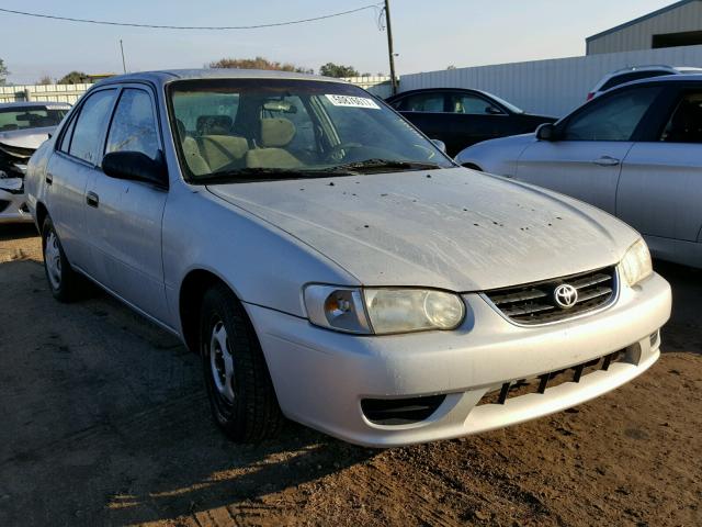 1NXBR12E61Z428030 - 2001 TOYOTA COROLLA CE SILVER photo 1