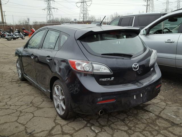 JM1BL1H54A1348806 - 2010 MAZDA 3 S BLACK photo 3