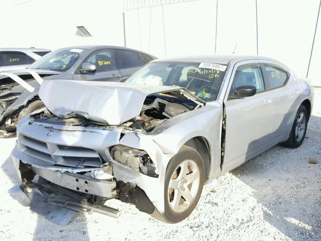 2B3KA43G08H181079 - 2008 DODGE CHARGER SILVER photo 2