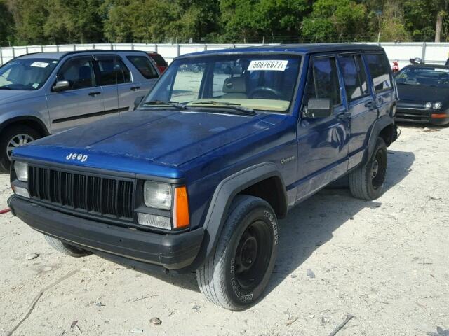 1J4FT28S6RL175250 - 1994 JEEP CHEROKEE S BLUE photo 2