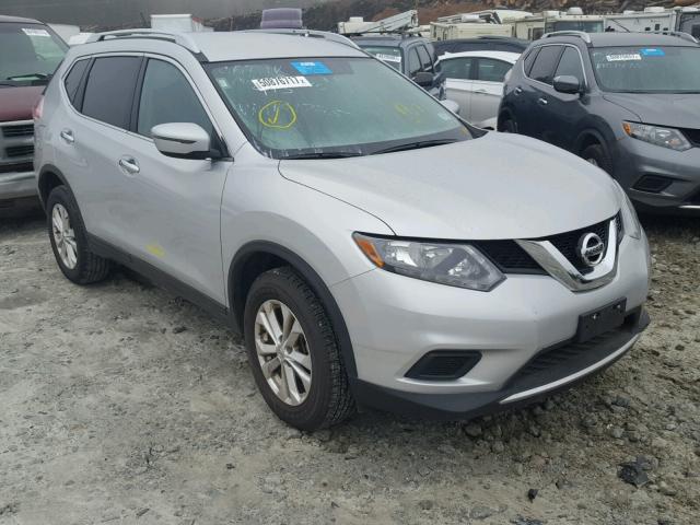 JN8AT2MV6GW151725 - 2016 NISSAN ROGUE S SILVER photo 1