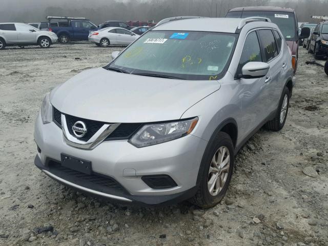 JN8AT2MV6GW151725 - 2016 NISSAN ROGUE S SILVER photo 2