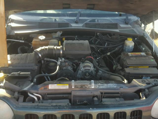 1J4GL58K63W578785 - 2003 JEEP LIBERTY LI GREEN photo 7