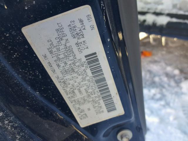 5TBBT44154S445842 - 2004 TOYOTA TUNDRA ACC BLUE photo 10