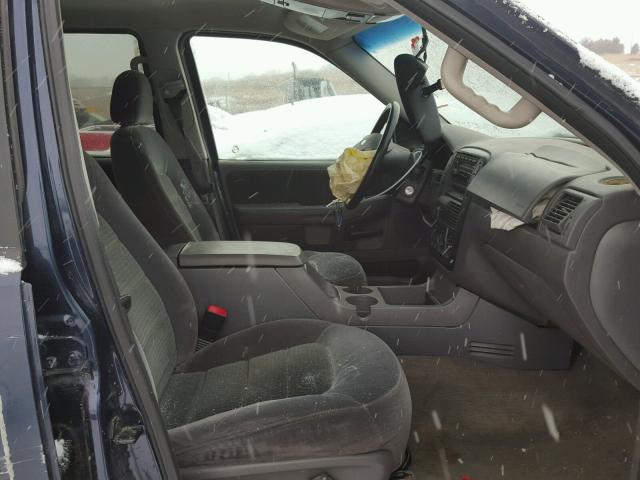 1FMZU73E22ZC28054 - 2002 FORD EXPLORER X BLUE photo 5