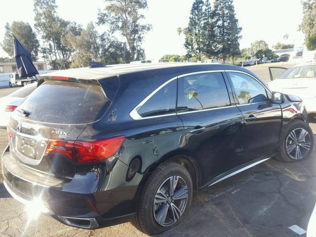 5FRYD3H3XHB000638 - 2017 ACURA MDX BLACK photo 4