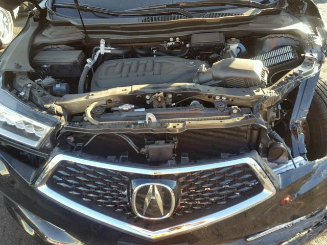 5FRYD3H3XHB000638 - 2017 ACURA MDX BLACK photo 7