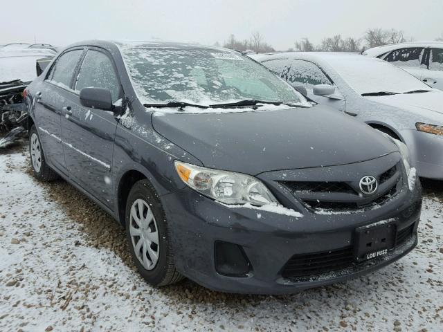 2T1BU4EE0BC623720 - 2011 TOYOTA COROLLA BA GRAY photo 1