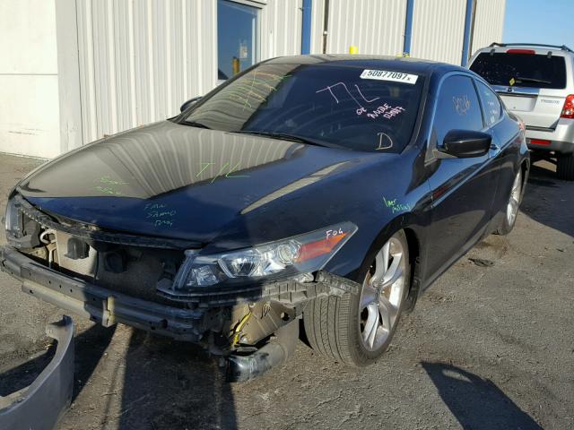 1HGCS2A86BA006231 - 2011 HONDA ACCORD EXL BLACK photo 2