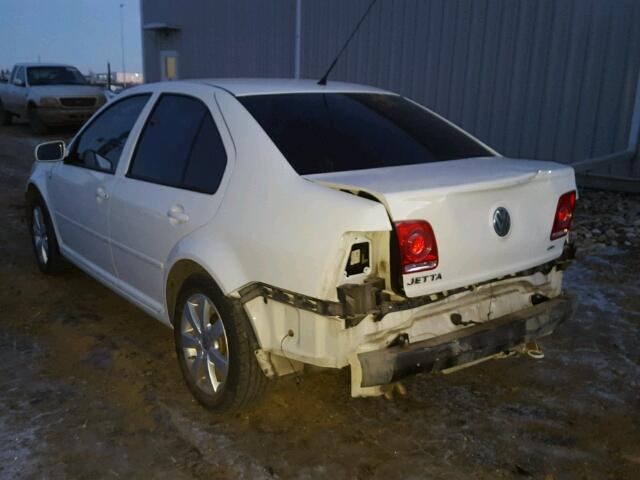 3VWTK49M48M669110 - 2008 VOLKSWAGEN CITY JETTA WHITE photo 3