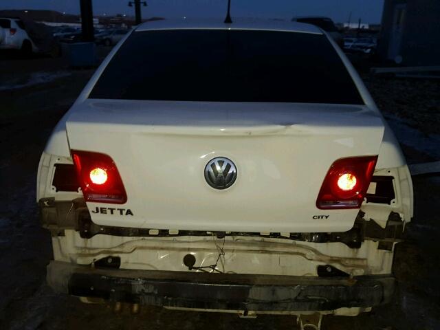 3VWTK49M48M669110 - 2008 VOLKSWAGEN CITY JETTA WHITE photo 9