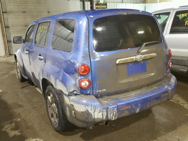 3GNDA23D16S651526 - 2006 CHEVROLET HHR LT BLUE photo 3