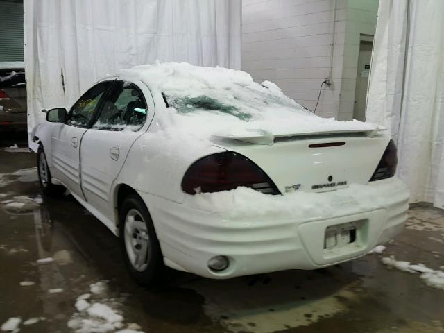 1G2NF52T1YC519422 - 2000 PONTIAC GRAND AM S WHITE photo 3