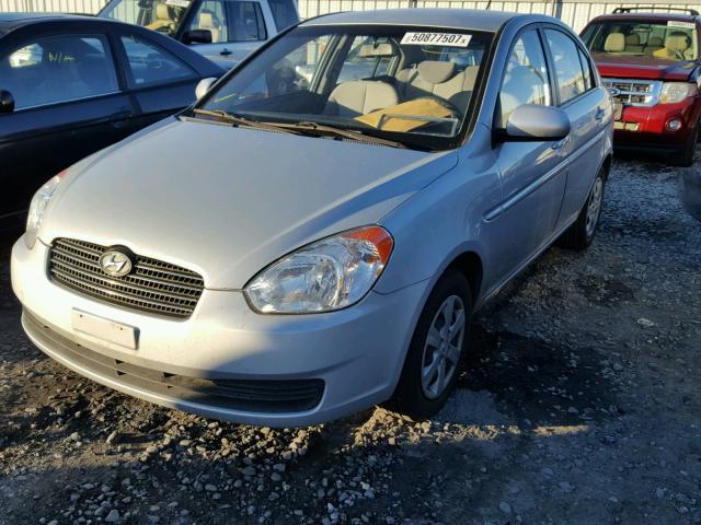 KMHCN4AC6AU455018 - 2010 HYUNDAI ACCENT GLS GRAY photo 2