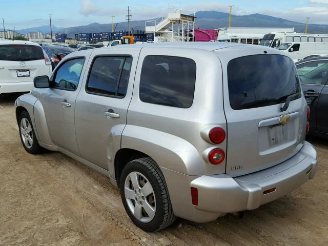 3GNDA13D67S632384 - 2007 CHEVROLET HHR LS SILVER photo 3