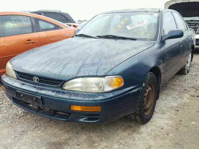 JT2BG12K7T0400420 - 1996 TOYOTA CAMRY DX GREEN photo 2