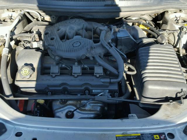 1C3EL55R94N276885 - 2004 CHRYSLER SEBRING LX SILVER photo 7