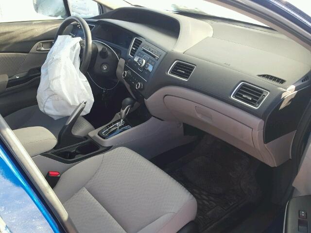 2HGFB2F45FH061070 - 2015 HONDA CIVIC LX BLUE photo 5