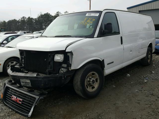 1GTGG29V751178655 - 2005 GMC SAVANA G25 WHITE photo 2