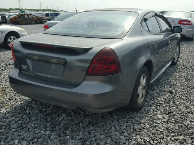 2G2WP522X51186194 - 2005 PONTIAC GRAND PRIX GRAY photo 4