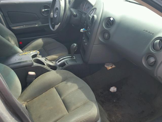 2G2WP522X51186194 - 2005 PONTIAC GRAND PRIX GRAY photo 5