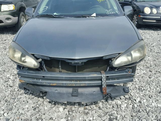 2G2WP522X51186194 - 2005 PONTIAC GRAND PRIX GRAY photo 9