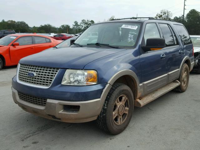 1FMPU17L64LB76799 - 2004 FORD EXPEDITION BLUE photo 2