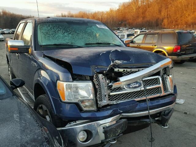 1FTFW1EV3AKE52422 - 2010 FORD F150 SUPER BLUE photo 1