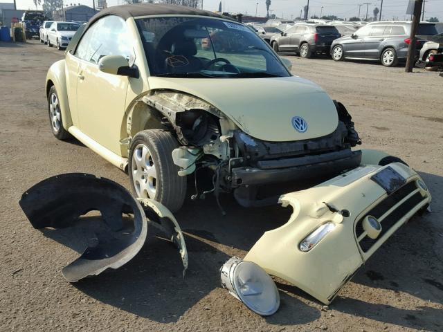 3VWCK21Y83M318325 - 2003 VOLKSWAGEN NEW BEETLE Sarı foto 1