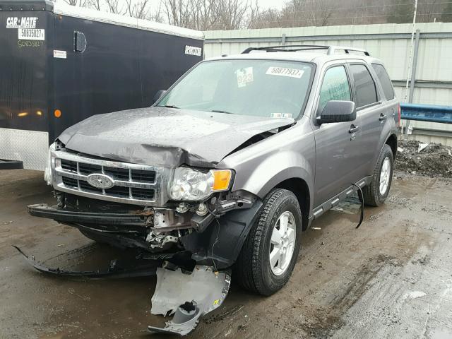 1FMCU9DG7AKC94785 - 2010 FORD ESCAPE XLT GRAY photo 2