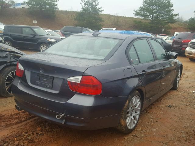 WBAVA37558NL57580 - 2008 BMW 328 I GRAY photo 4