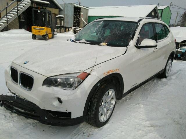 WBAVL1C52FVY36606 - 2015 BMW X1 XDRIVE2 WHITE photo 2