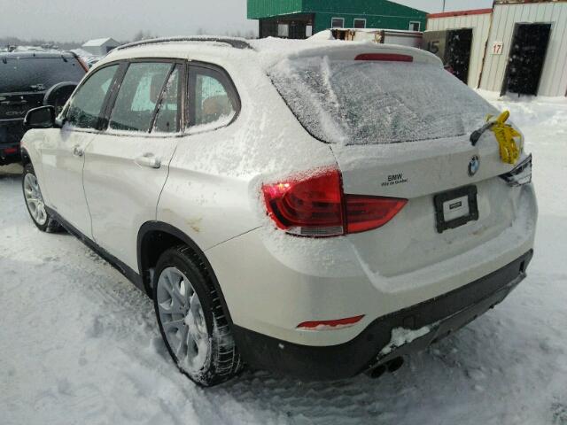 WBAVL1C52FVY36606 - 2015 BMW X1 XDRIVE2 WHITE photo 3