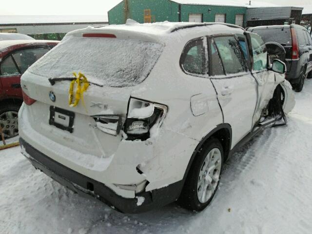 WBAVL1C52FVY36606 - 2015 BMW X1 XDRIVE2 WHITE photo 4