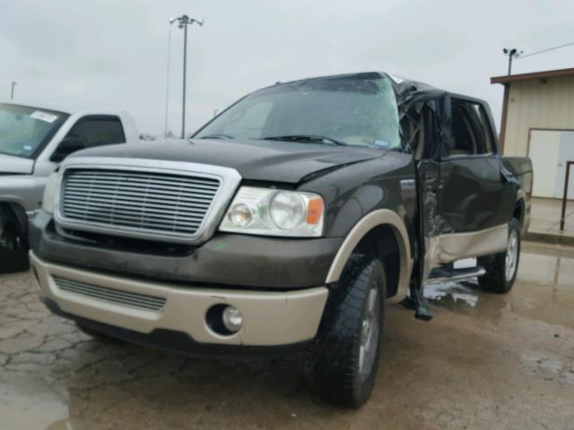 1FTPW12V48KB20864 - 2008 FORD F150 SUPER BROWN photo 2