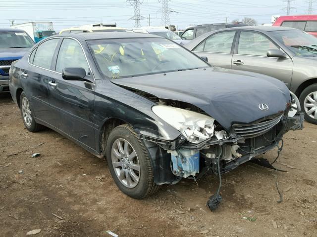 JTHBF30G530124323 - 2003 LEXUS ES 300 BLACK photo 1