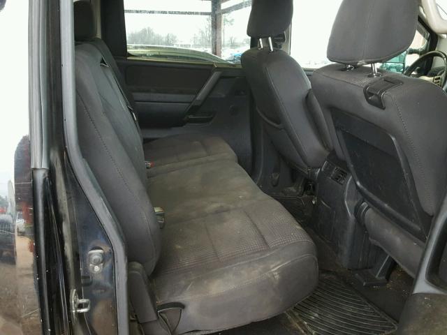 1N6BA07C48N340656 - 2008 NISSAN TITAN XE BLACK photo 6