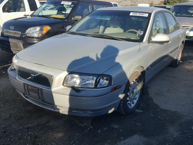 YV1TS97D5X1010798 - 1999 VOLVO S80 GRAY photo 2