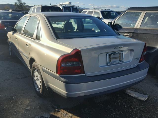 YV1TS97D5X1010798 - 1999 VOLVO S80 GRAY photo 3