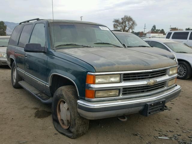 1GNEK13R8VJ310714 - 1997 CHEVROLET TAHOE K150 GREEN photo 1