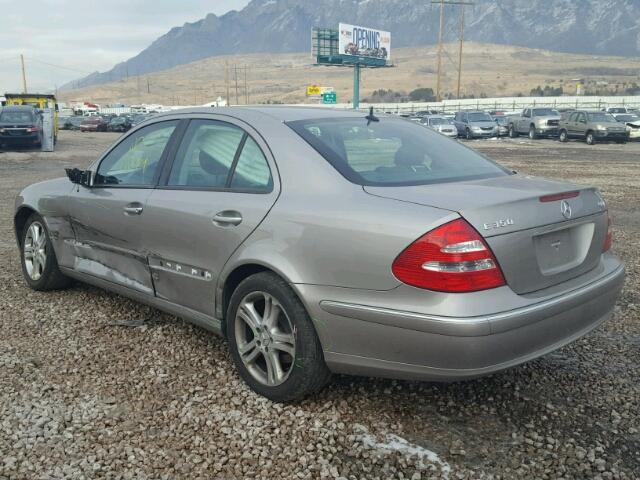 WDBUF87J66X207892 - 2006 MERCEDES-BENZ E 350 4MAT BEIGE photo 3