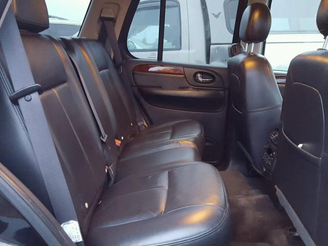 1GKDT13S572116177 - 2007 GMC ENVOY BLACK photo 6