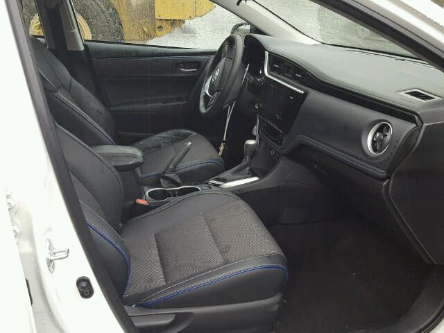 2T1BURHE0HC831209 - 2017 TOYOTA COROLLA L WHITE photo 5