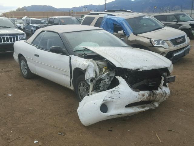 3C3EL45H2TT303294 - 1996 CHRYSLER SEBRING JX WHITE photo 1