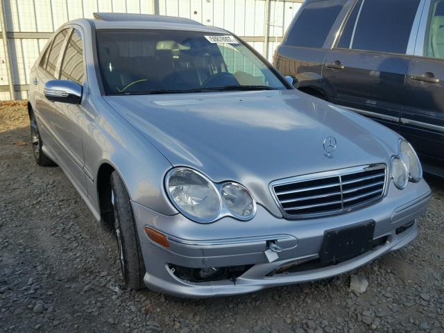 WDBRF52H07F846950 - 2007 MERCEDES-BENZ C 230 SILVER photo 1