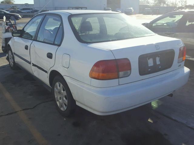 2HGEJ6527WH588792 - 1998 HONDA CIVIC DX WHITE photo 3