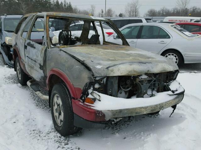 1GNCT18XX5K116224 - 2005 CHEVROLET BLAZER RED photo 1